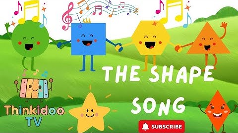Shape Song - Toddler Learning Video and Nursery Rhymes