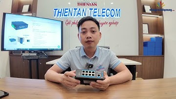 Switch POE công nghiệp 9 cổng tốc độ 10/100Mbps GNETCOM G-IESR09FP | 0869192122