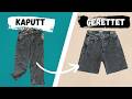 👖Jeans kürzen, wenn der Saum kaputt ist – so geht’s einfach!