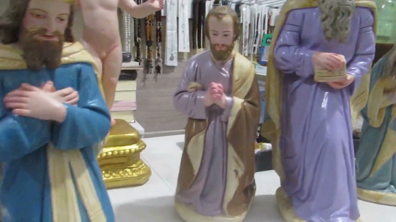 Confecção e Trabalho de pintura do Presépio