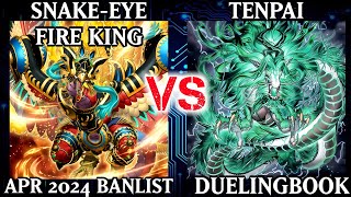 Snake Eye Fire King vs Tenpai | High Rated | Dueling Book