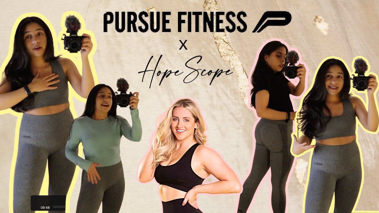 HONEST Pursue Fitness x HopeScope REVIEW + Try On 