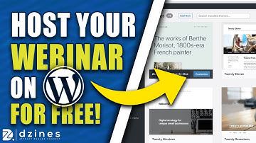 Host your webinar on Wordpress for FREE!