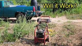 Can a Water Barrel Supply Water to a Pressure Washer