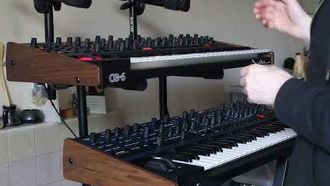 Sequential OB-6 sub-oscillator sub-octave mystery demo SYNC mode #3