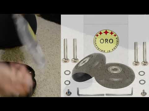 Carry-on luggage wheel replacement