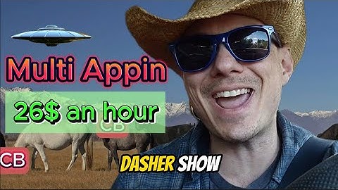 Multi Apping Doordash Uber Eats and Instacart $26 An Hour