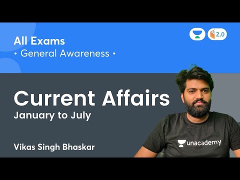 JANUARY TO JULY CURRENT AFFAIR | Part 16 |  General Awareness | Vikash Bhaskar