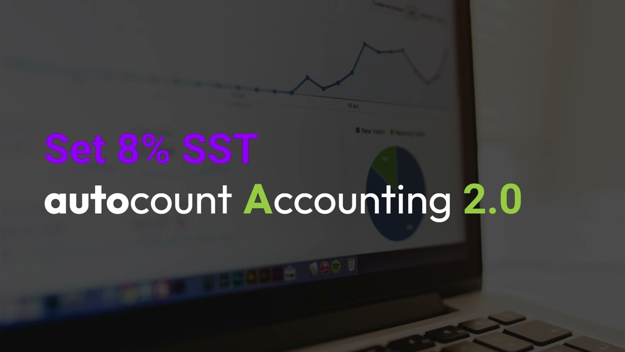 AutoCount Accounting 2 0 - How to set 8% SST (Sales Service Tax)