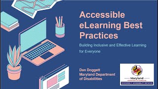 Accessible eLearning Best Practices 9/19/25