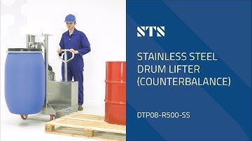 RVS contragewicht vatenheffer - DTP08-R500-SS