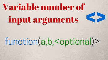 Functions with Variable/Optional number of input arguments-SCILAB