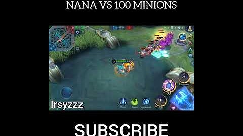 nana vs 100 minions
