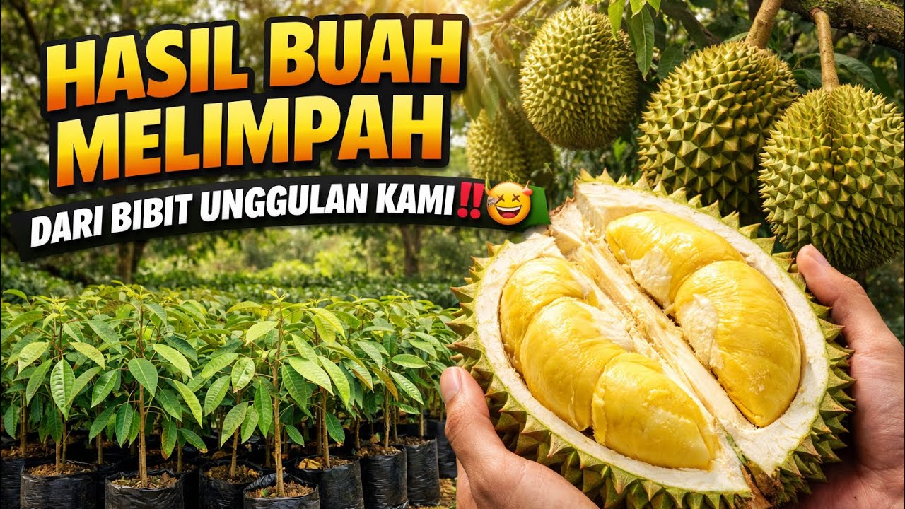 HASIL BUAH MELIMPAH DARI BIBIT UNGGULAN KAMI‼️🤩✅