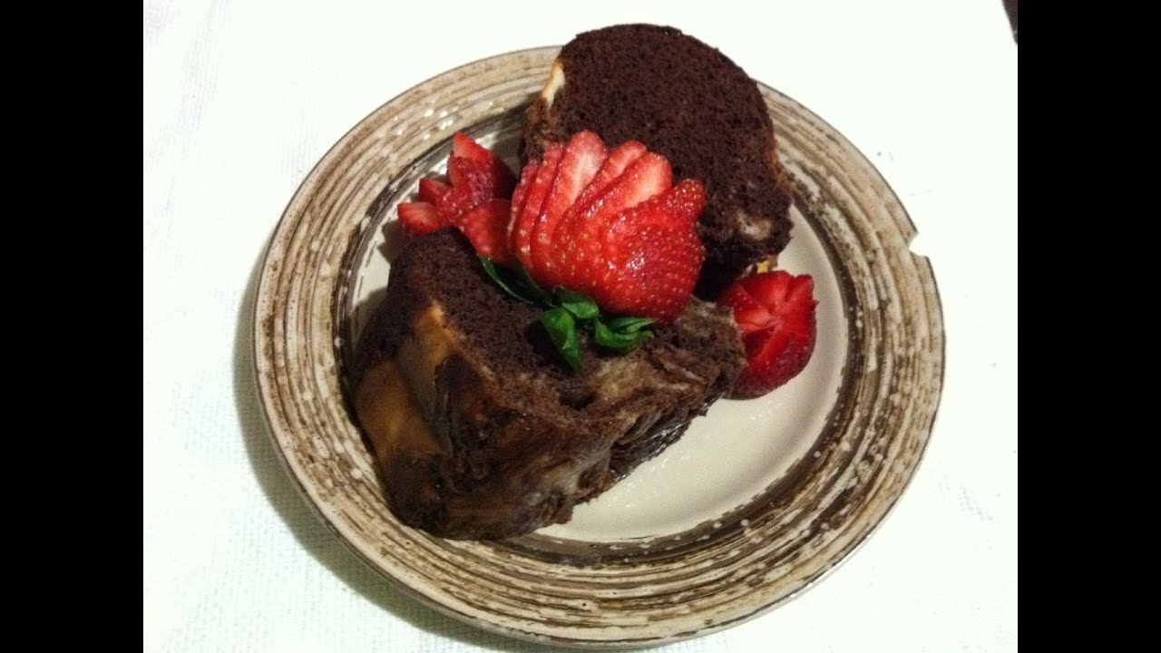 Cómo hacer un pastel de chocolate con queso crema La receta de la