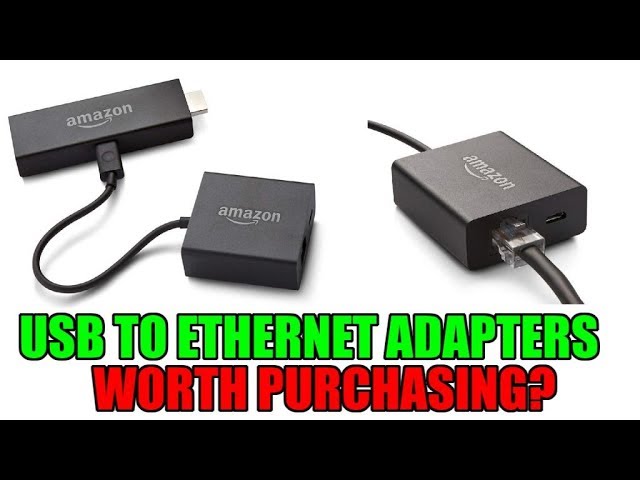 Do Ethernet Adapters SPEED UP Your  Firestick - Best