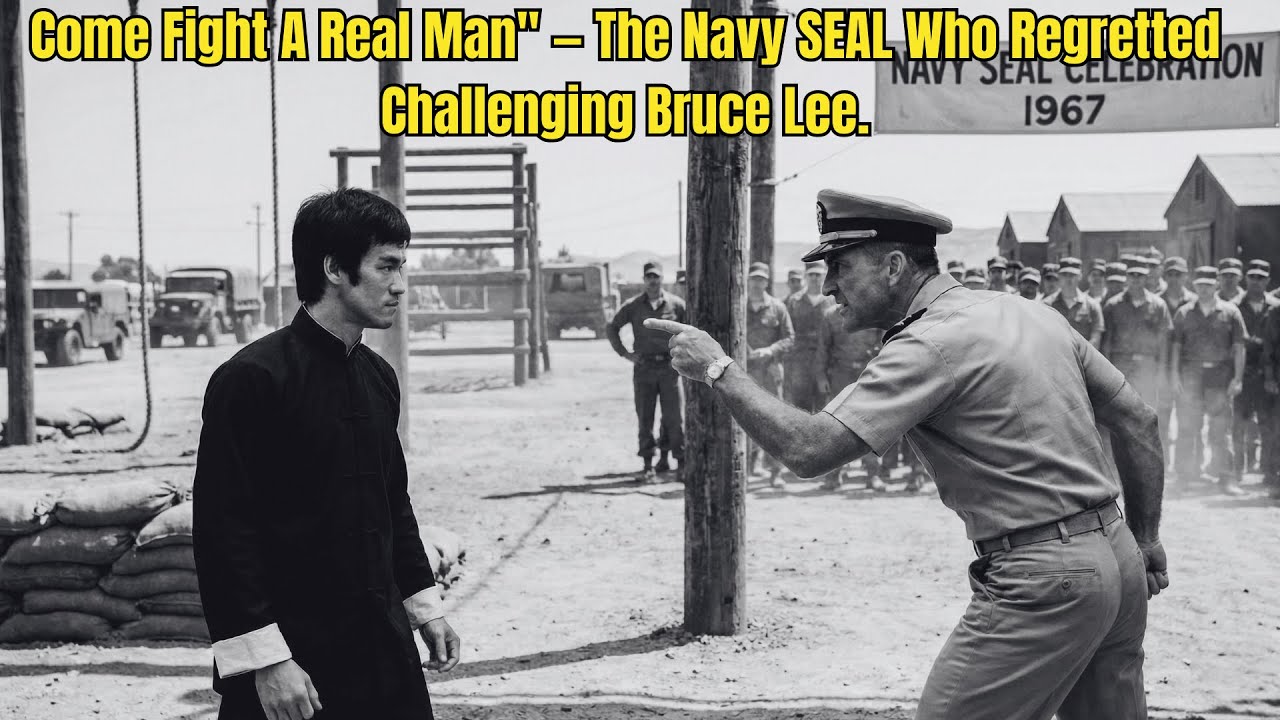 Bruce Lee Was Mocked by a Navy SEAL Who Said "Come Fight a Real Man" Only 8 Witnessed It