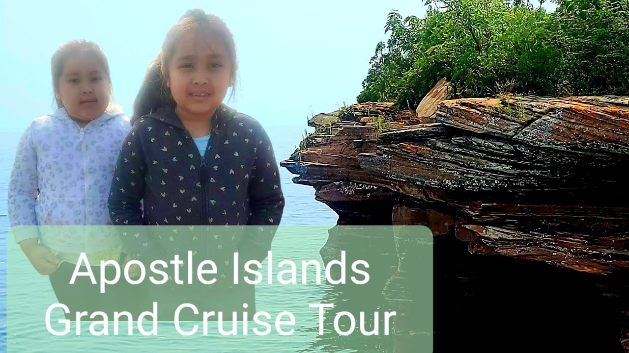 APOSTLE ISLANDS! Our Grand Cruise Tour to Each islands STUNNING