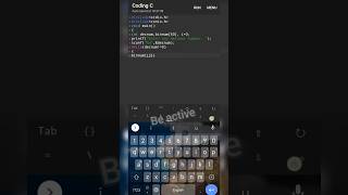 #38 C Program to Convert Decimal to Binary | Be active #programming #binary #decimal #coding