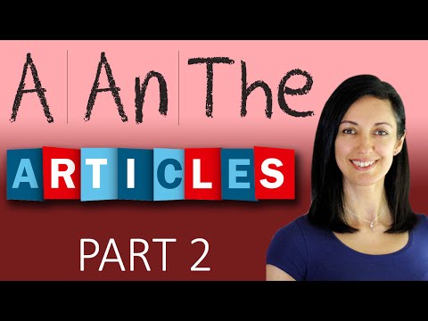 Articles - when to use 'the' | English Grammar