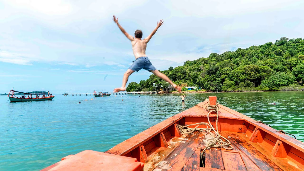 BOAT TRIP in CAMBODIA | Sihanoukville Vlog