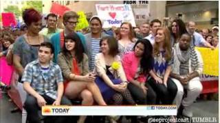 The Glee Project Cast on the Today show - Interview