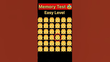 memory test || part - 28 || riddles and puzzles for IQ test #puzzle #memorytest #emojichallenge