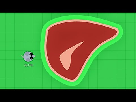 Видео: Скушал ОГРОМНОЕ Мясо в Mope.io