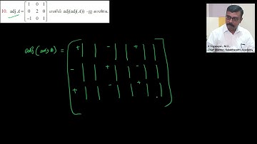 Exercise 1.1 10 | Class 12 Applications of  Matrices and determinants