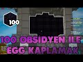 100 OBSİDYEN İLE EGG KAPLAMAK !!! | CRAFTRİSE EGG WARS /w SplashBTW