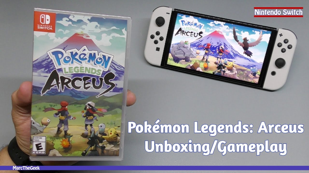 Pokemon Legends: Arceus - Nintendo Switch In Original Package