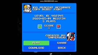 Mega Man Maker Level - 100% Accurate Copy Robot Fight