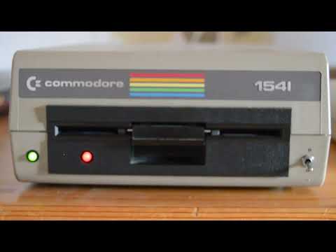 Commodore 1541 Floppy Drive Loading (No Talking, Just Floppy Sounds)