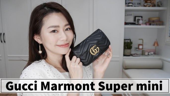 Gucci Marmont Super Mini Bag, Review + Outfit Inspo — WOAHSTYLE