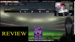 Castro FIFA 15 Hero Card Castro 1021 Gets Own Hero Card Purple Card EA MY THOUGHTS/REVIEW