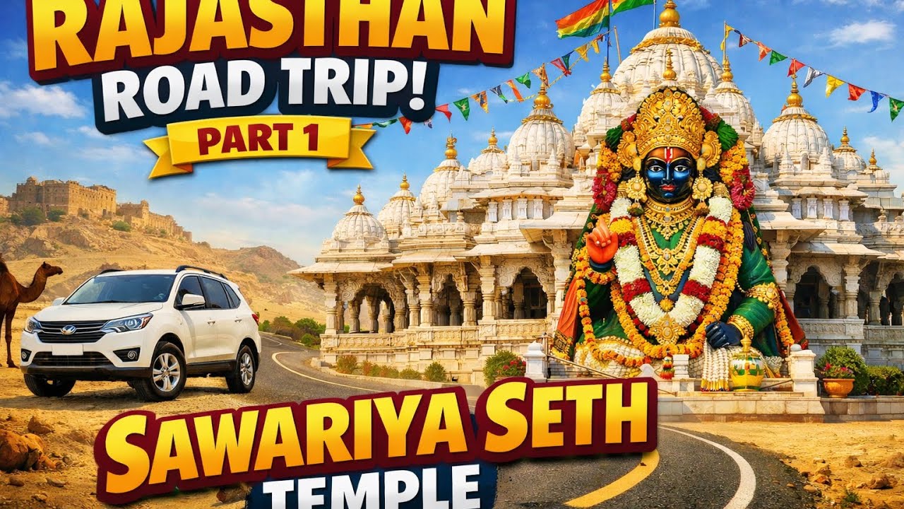 Rajasthan road trip | Ahilyanagar to Jaipur | Sawariya Seth | Part 1