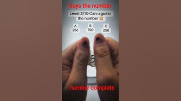 Only 1% people can guess the correct number 👀 #guess #game #challenges #timing #fyp