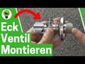 Eckventil Montieren ✅ TOP ANLEITUNG: Wie Eckventile am Waschbecken mit Hanf &amp; Teflonband Einbauen???