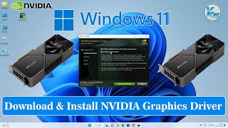 ✅ How To Download And Install Nvidia Graphics RTX 4080 Driver in Windows 11 (official)