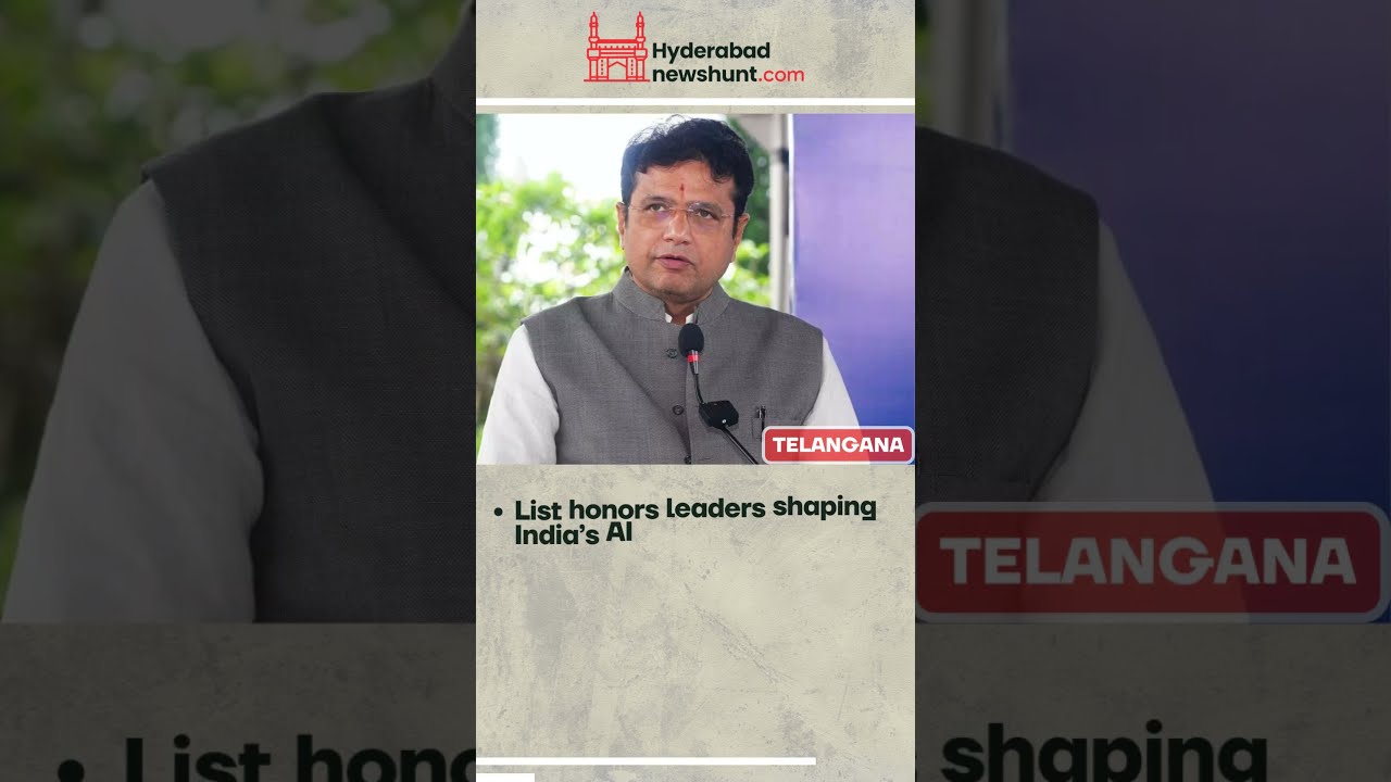 Sridhar Babu Named In India S Top 100 Influential People AI 2025