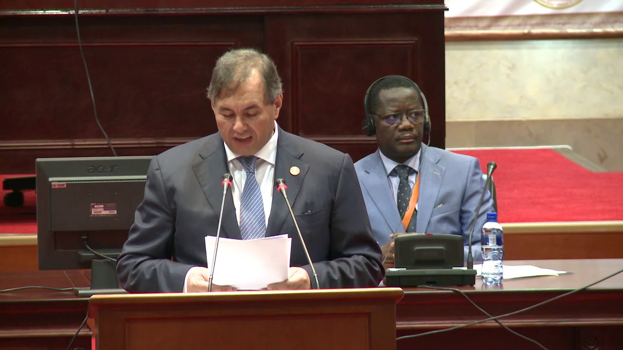 Opening Speech by Hon. Bouras Djamel, 3rd Vice-President of the PAP