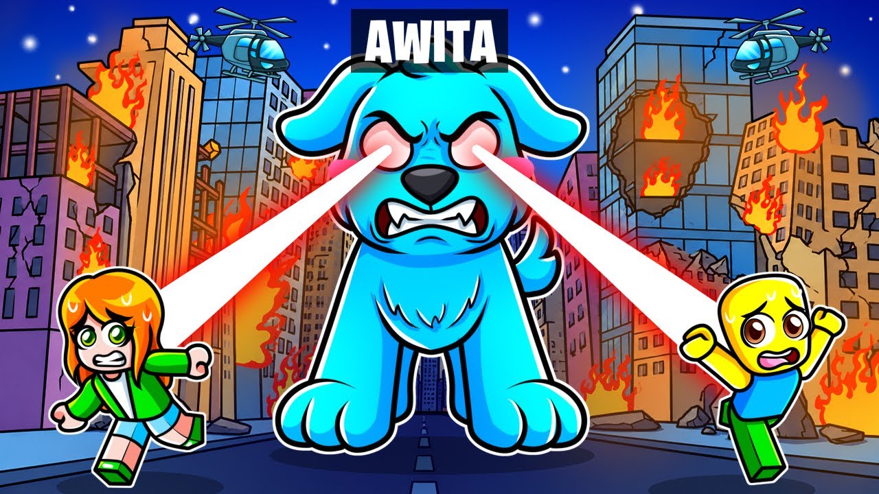 Me Convertí en PERRO para DESTRUIR el MUNDO en Roblox…
