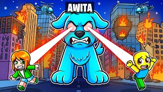 Me Convertí en PERRO para DESTRUIR el MUNDO en Roblox…