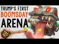 TRUMP'S FIRST BOOMSDAY ARENA EXPERIENCE! | Boomsday Arena | Hearthstone