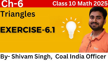 Exercise 6.1 Class 10 Math, Q.01to Q.03, NCERT Triangles Chapter 6 #class10math #triangles