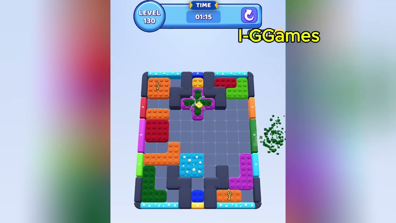 Color Block Jam Level 130 - YouTube 