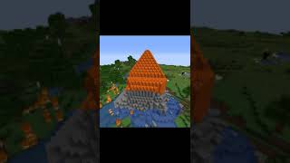 Minecraft: Lava Pyramid Vs. Forest