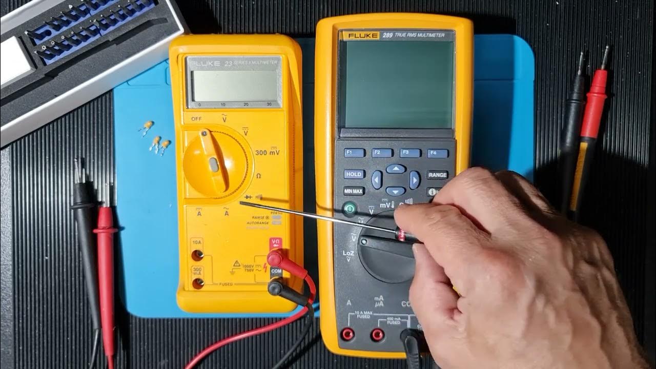 FLUKE 23 SERIES II MULTIMETER REPARACION Y REVISÍON. YouTube