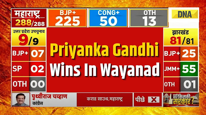 Wayanad By Election Result 2024: Priyanka Gandhi Vadra Wins Wayanad, Surpassing Rahul Gandhi