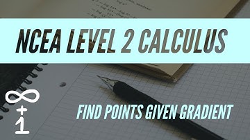 Find Points On The Curve Given Gradient